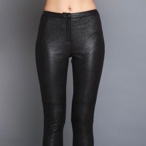 Doe and Rae faux leather pants